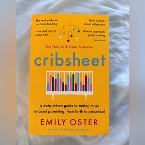 Cribsheet by Emily Oster - Yellow Cover